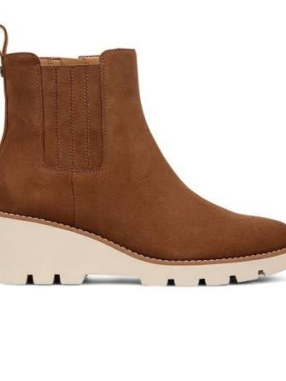 Vionic  Aria Comfortable Supportive Ankle Boot Hazelnut Suede Women Size 9 NEW
